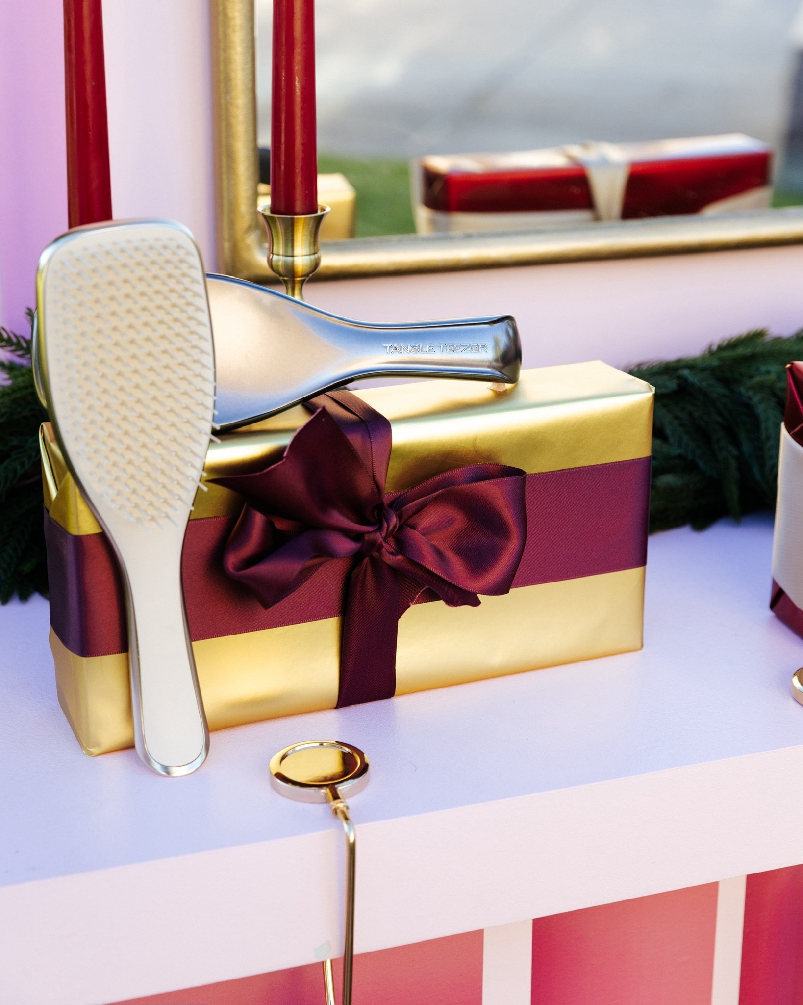 Sleek, shiny, and actually WORKS — obsessed with this chrome Tangle Teezer for smooth, snag-free hair! The perfect stocking stuffer this holiday season!

#LTKHoliday #LTKBeauty #LTKGiftGuide