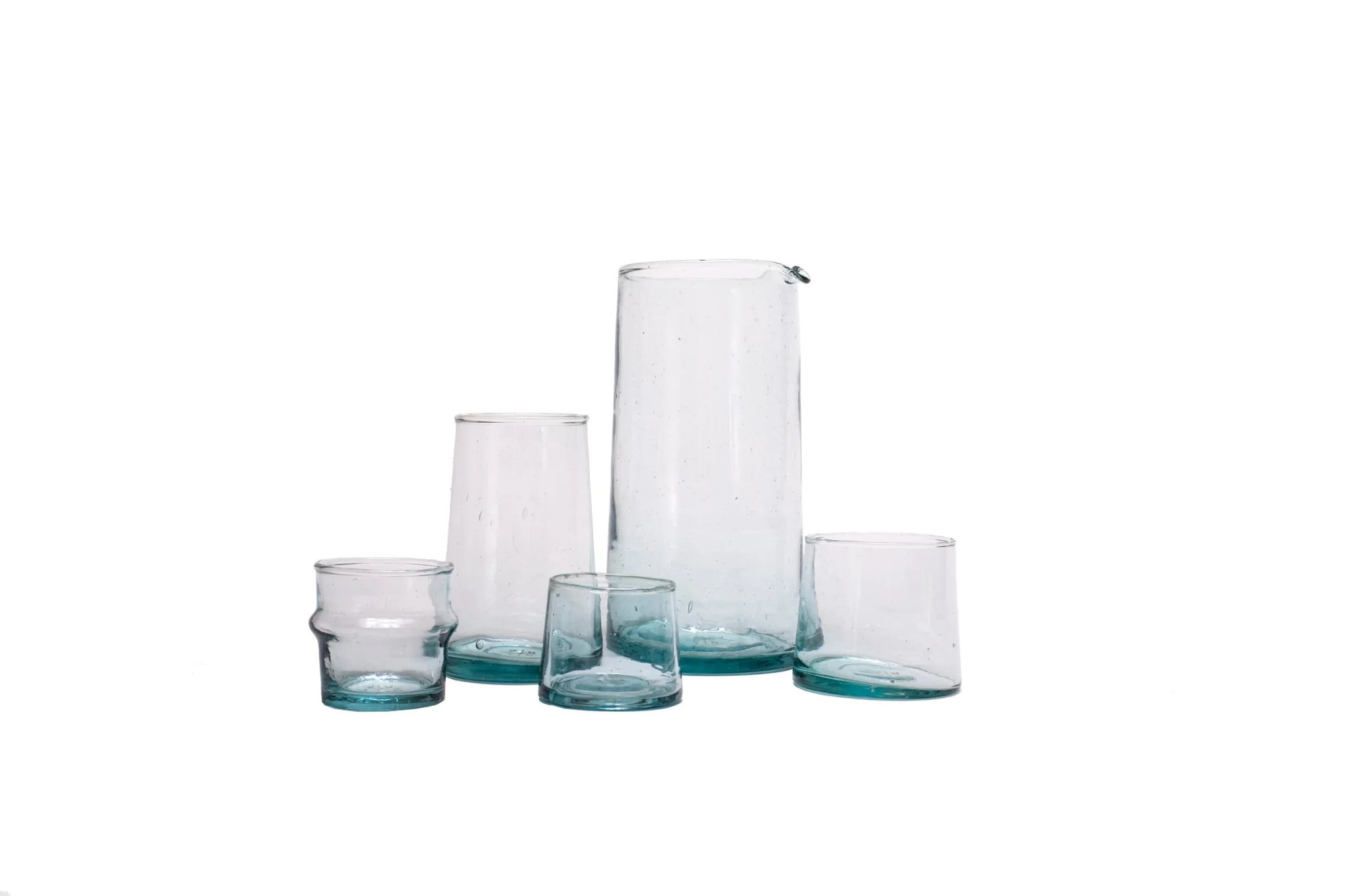Recycled Glassware Medium Glass - set of 4 | Shop Horne