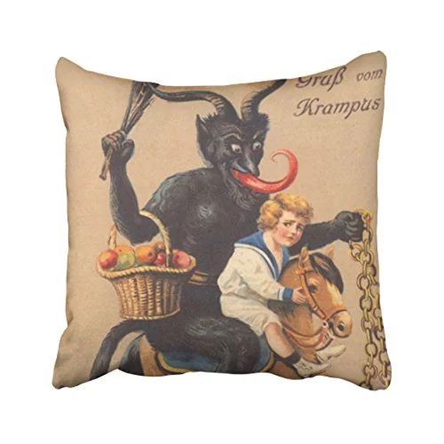 WinHome Halloween Riding Hobbyhorse With Boy Throw Pillow Covers Cushion Cover Case 20x20 Inches ... | Walmart (US)