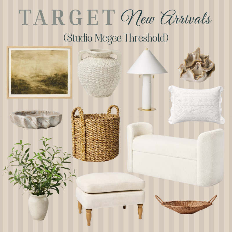 New Target home arrivals from Studio McGee x Threshold. Timeless neutral decor, cozy textures, and elevated furniture pieces that make your home feel warm and curated. These pieces blend perfectly with modern, organic, and classic interiors.  

 #LTKSeasonal #LTKHome #LTKFindsUnder100