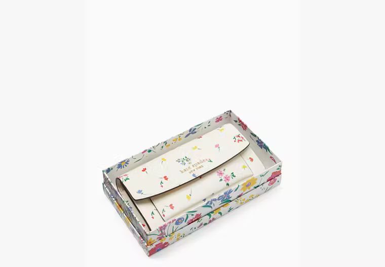 Staci Garden Bouquet Boxed Large Wallet Card Case | Kate Spade Outlet