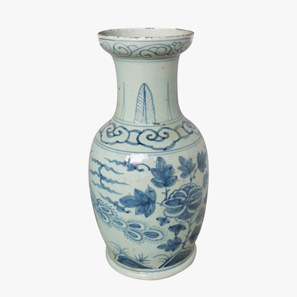 Blue and White Bird Vase - Shop Decorative Accents - Dear Keaton | Dear Keaton