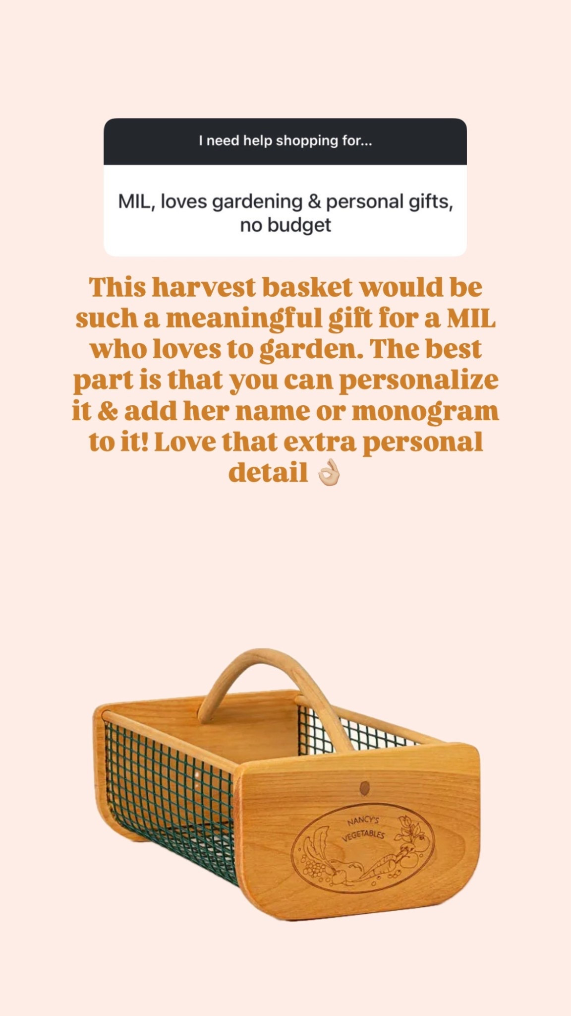 This is such a cute gift for someone who loves to garden! You can even personalize it by monogramming it!

Loverly Grey, gifts for a gardener, mother in law gifts, mom gifts, under $100 gifts 

#LTKFindsUnder100 #LTKGiftGuide