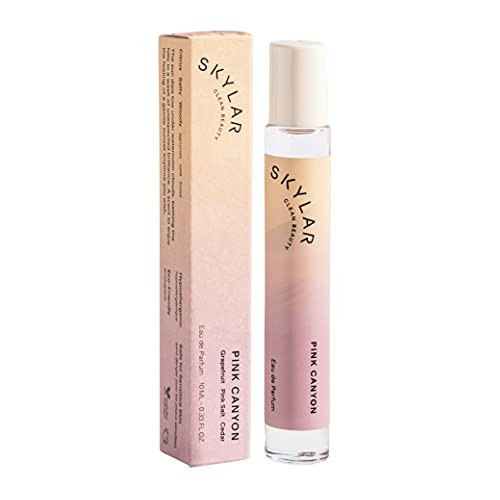 Skylar Pink Canyon Eau de Parfum - Hypoallergenic & Clean Perfume for Women & Men, Vegan & Safe for Sensitive Skin - Notes of Grapefruit, Pink Salt & Cedar - 10mL /0.33 Fl oz | Amazon (US)