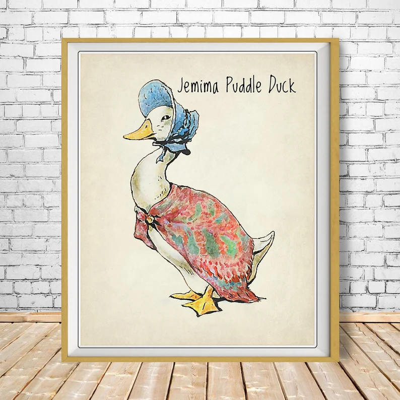 Beatrix Potter Prints, Peter Rabbit, Beatrix Potter Art, Childrens Books Art, Nursery Art, Kids R... | Etsy (Global)