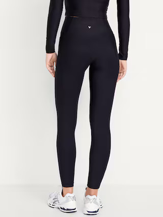 Extra-High Waisted PowerSoft Boundless 7/8 Pocket Leggings – No Front Seam | Old Navy (US)