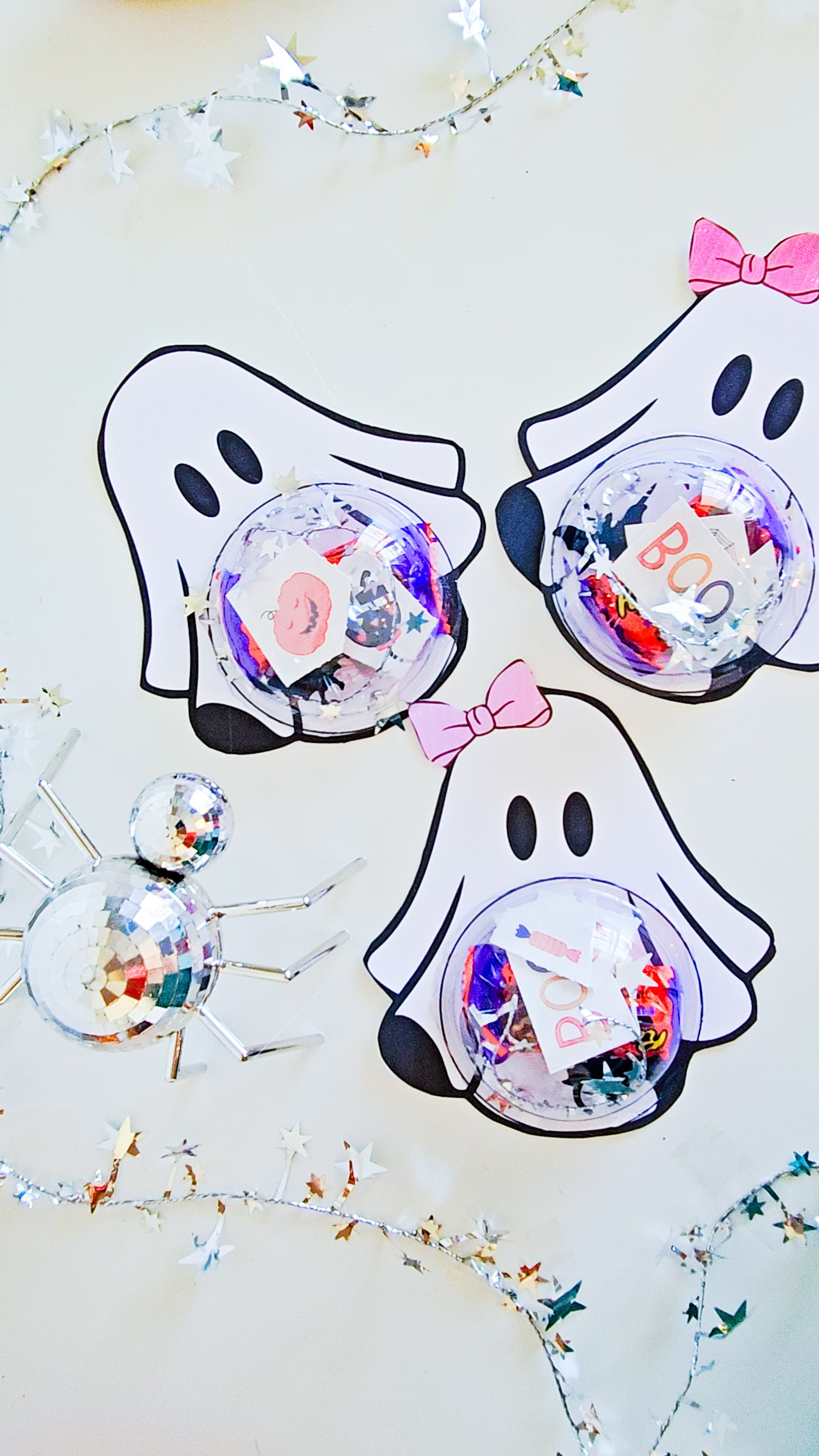 DIY Ghost Dome candy/treat favors 😍 Only $7.99 for 20 and fill with whatever you like!

#LTKFallSale #LTKSeasonal #LTKFamily