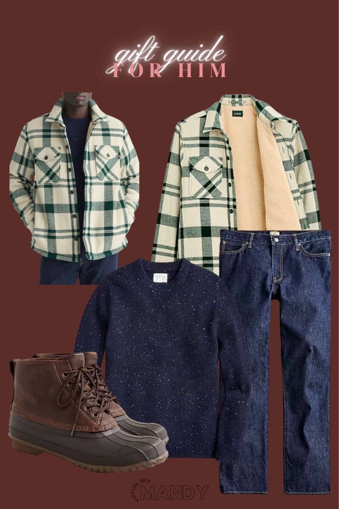 Gift guide for him - J.Crew men’s outfit - Thanksgiving outfit, holiday outfit, holiday party 

Men’s Gift Guidee

#LTKGiftGuide #LTKSeasonal #LTKmens #LTKHoliday