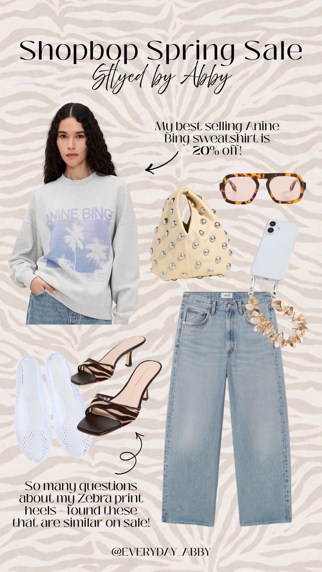 The Shopbop Spring Sale starts today! Use code SPRING20 for 20% some of my favorite pieces, including this @Anine Bing sweatshirt! ✨🛒

#LTKootd #LTKgrwm