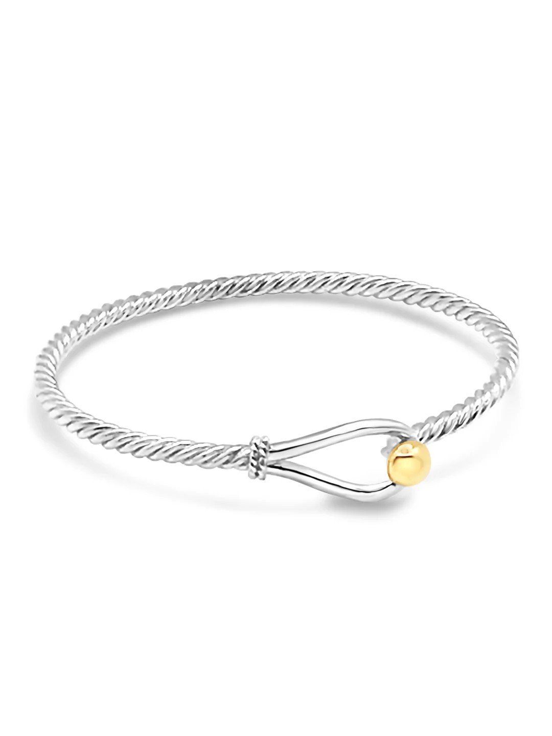 Cape Cod Nautical Shepards Knot bracelet. .925 Silver w Rhodium gold.Free shipping in a box w FRE... | Etsy (US)