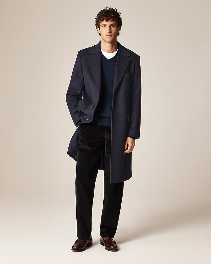 Rivington topcoat in Italian wool blend | J. Crew US