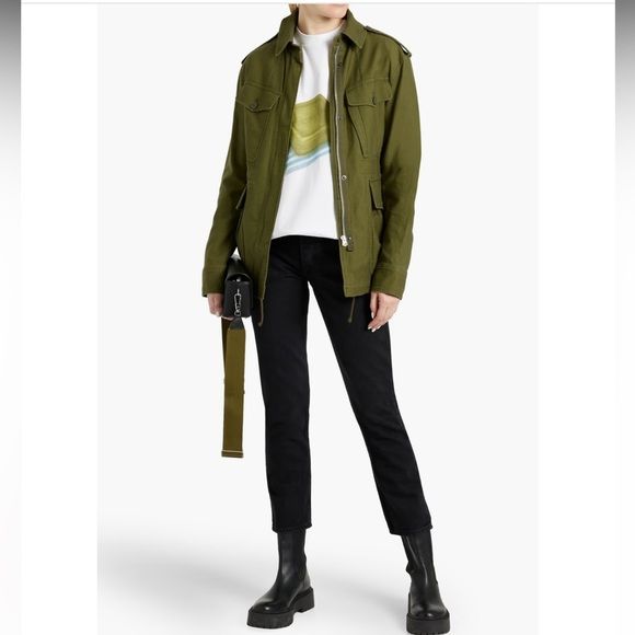 Rag & Bone Lorenz Military Jacket Green SZ Small NEW WITH TAGS Retail $495 | Poshmark