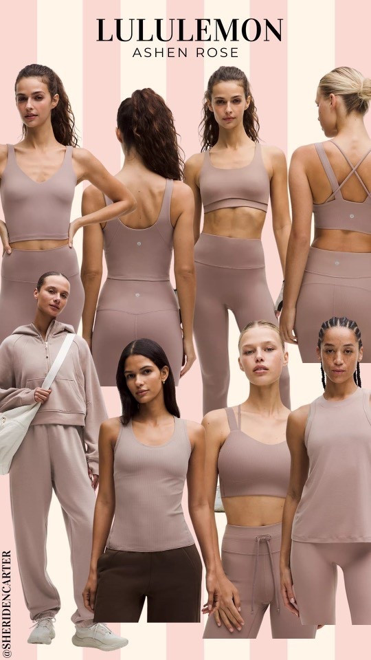 Lululemon ASHEN ROSE color is gorgeous! Check out all their new pieces ! 

#LTKActive #LTKootd #LTKmomlife
