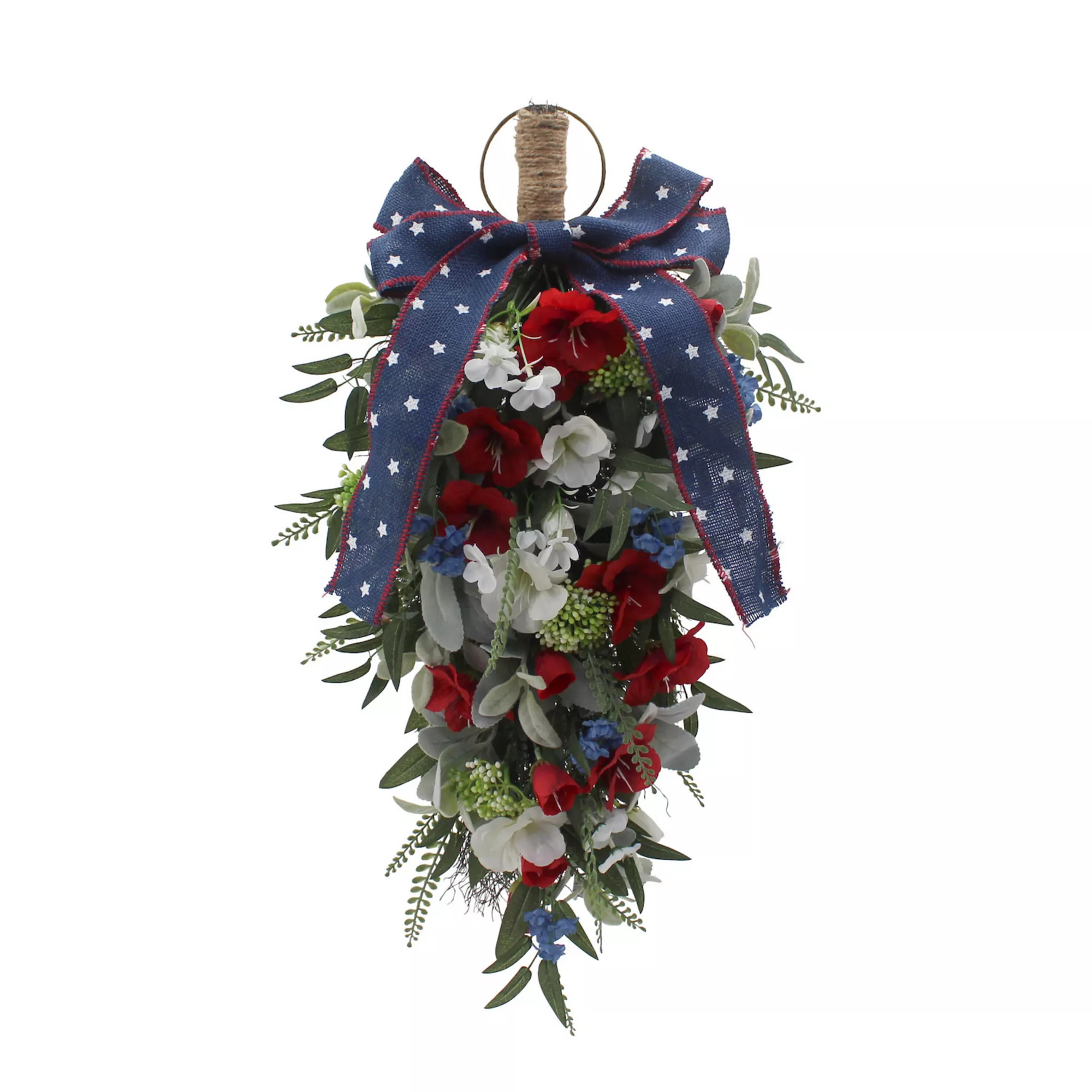Celebrate Together\u2122 Americana Teardrop Americana Wreath | Kohl's
