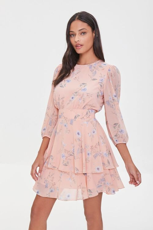 Floral Print Mini Dress | Forever 21 (US)