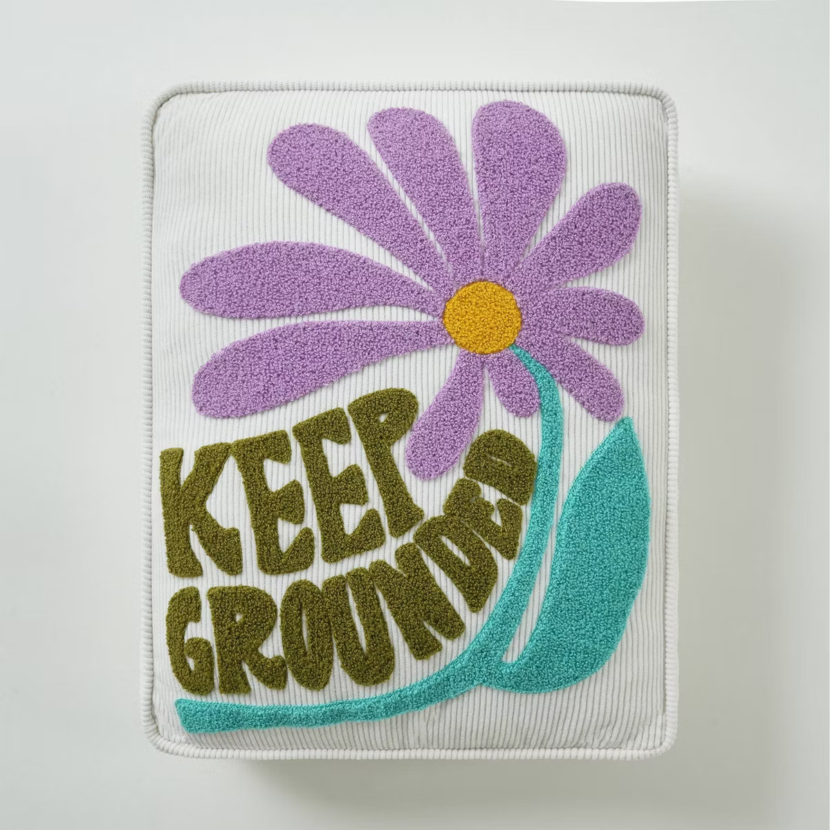 Cozy Bliss Keep Grounded Teen Treasured Decorative Pillow | Target
