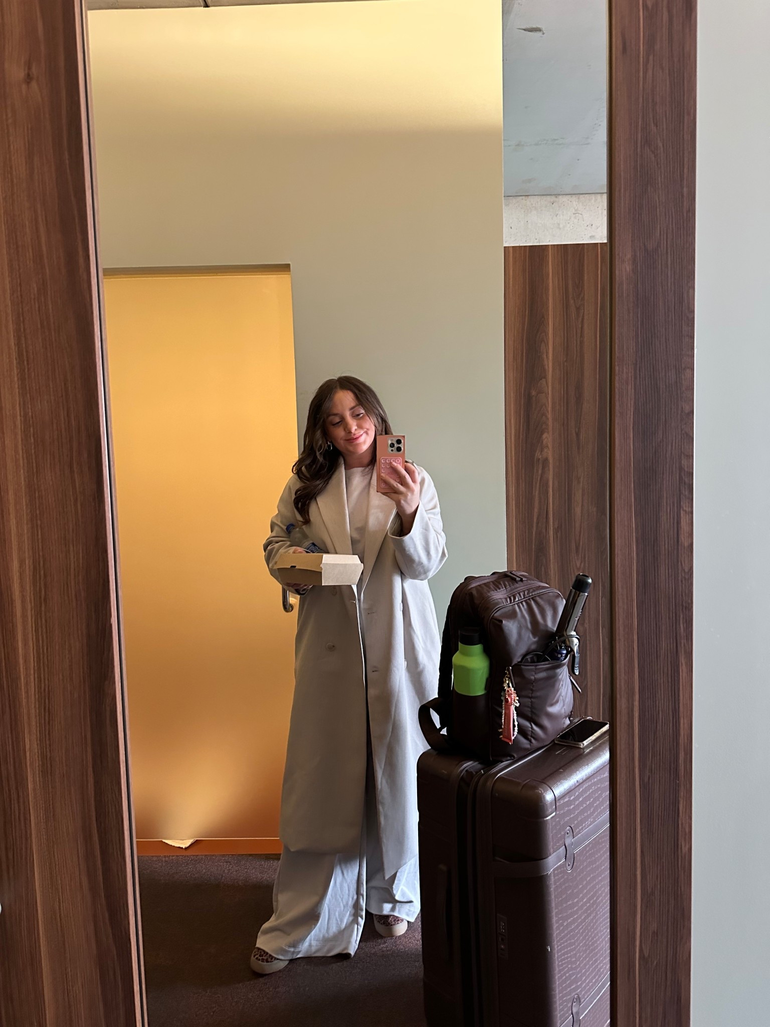 Travel day outfit! About to be on the history-making very first direct, non-stop flight from Iceland 🇮🇸 to Nashville 🤠 #sktraveltime 
-
Wearing size XL on jumpsuit from ABLE & SALE ALERT: 30% Off Full Price (apparel, leather, jewelry): 4/8 - 4/14
Extra 50% Off All Markdowns
Code: SPRING
Exclusions: New jewelry (including the Hannah Brown collab) and the Maha Leather Jacket
And L in coat 

#LTKMidsize #LTKStyleTip #LTKTravel