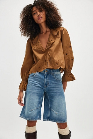 Maisie Cutwork Top | Free People (Global - UK&FR Excluded)