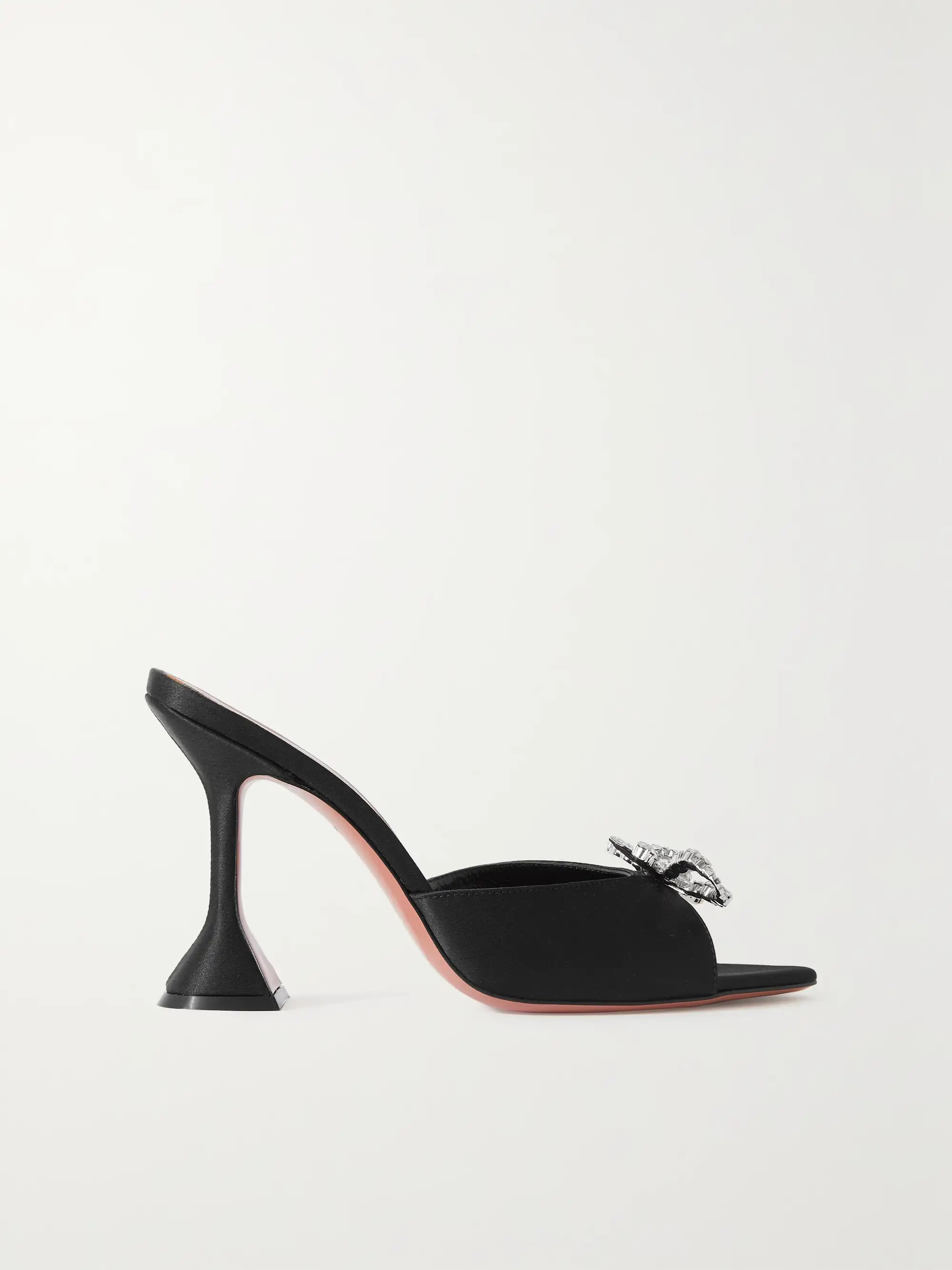 Rosie crystal-embellished satin mules | NET-A-PORTER (US)