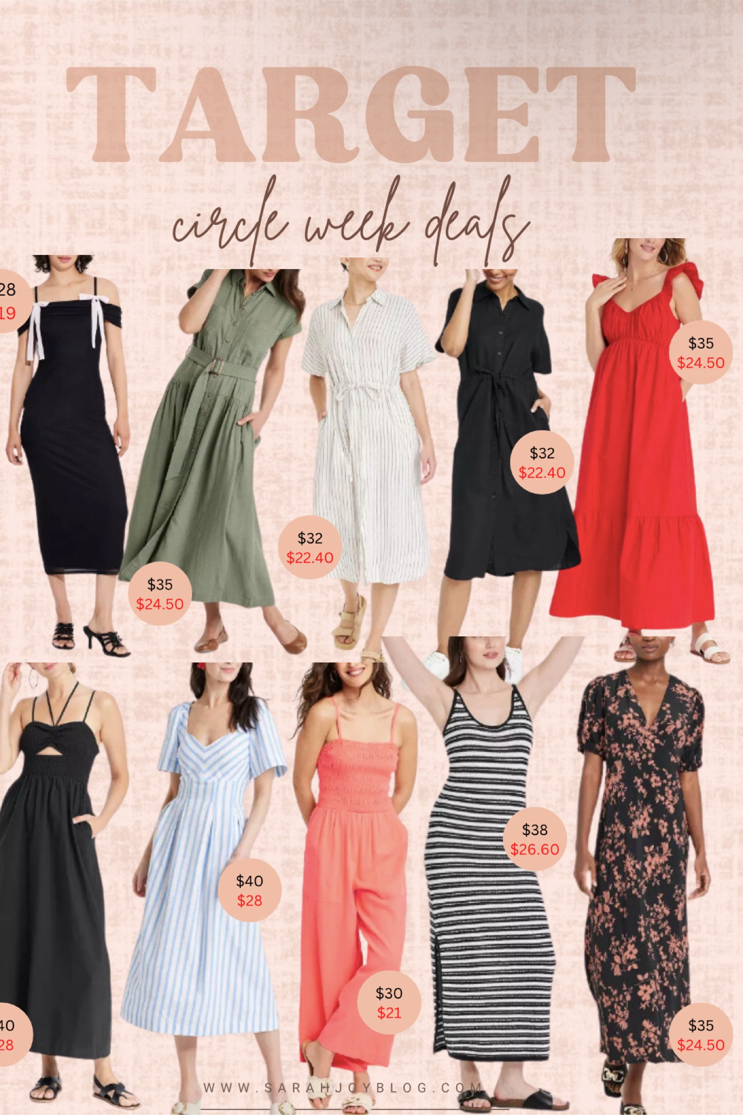 Target Circle Week Fashion Deals!

Target, fashion, sale, dress, summer, 

#LTKfindsunder50 #LTKSeasonal #LTKsalealert