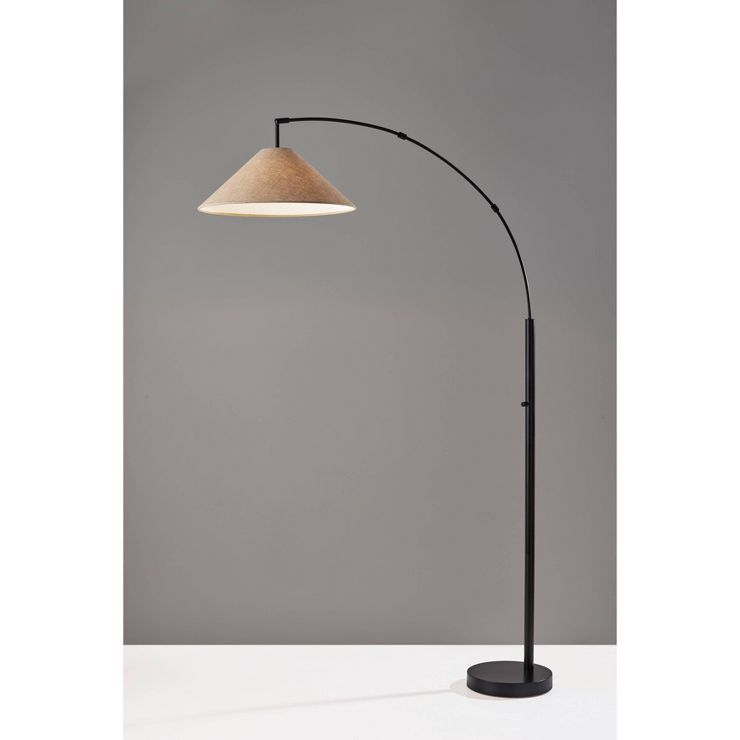 Braxton Arc Lamp Dark Bronze - Adesso | Target