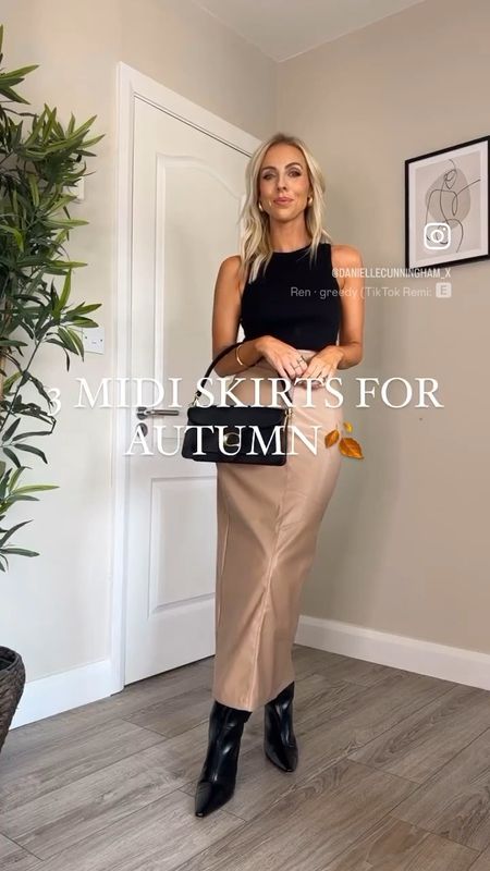 3 midi skirts for autumn 🍂 