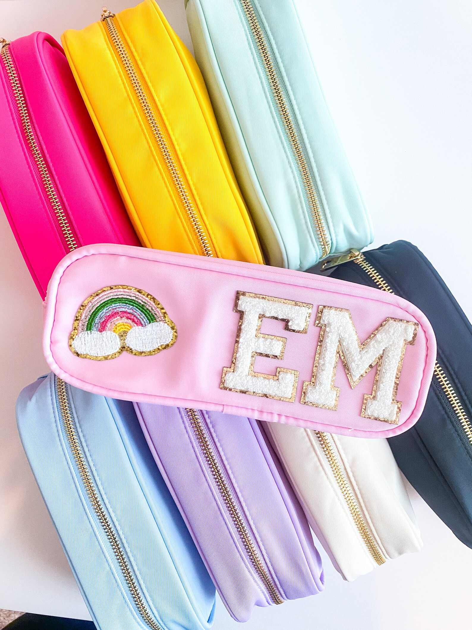 Custom Nylon Pencil Bag Custom Pouch Personalized Pouch - Etsy | Etsy (US)