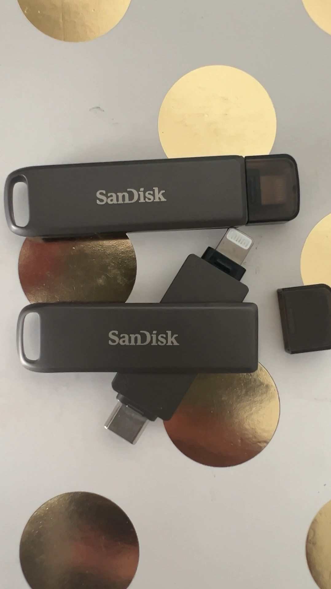 Creating content can take up a lot of space on your phone. This SanDisk flash drive makes it easy for you to free up your phone to make more content. 

It’s also easy to transfer content between your Apple devices. 

If you need more phone storage and you don’t want to commit to the extra iCloud storage, this flash drive is for you! 

Phone Storage
Content Creation Gear
iPhone Flash Drive 

#LTKfindsunder50 #LTKVideo #LTKfindsunder100