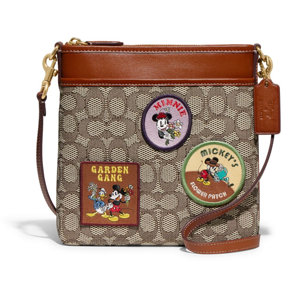 Mickey Mouse and Friends Kitt Messenger Crossbody Bag by COACH | Disney Store