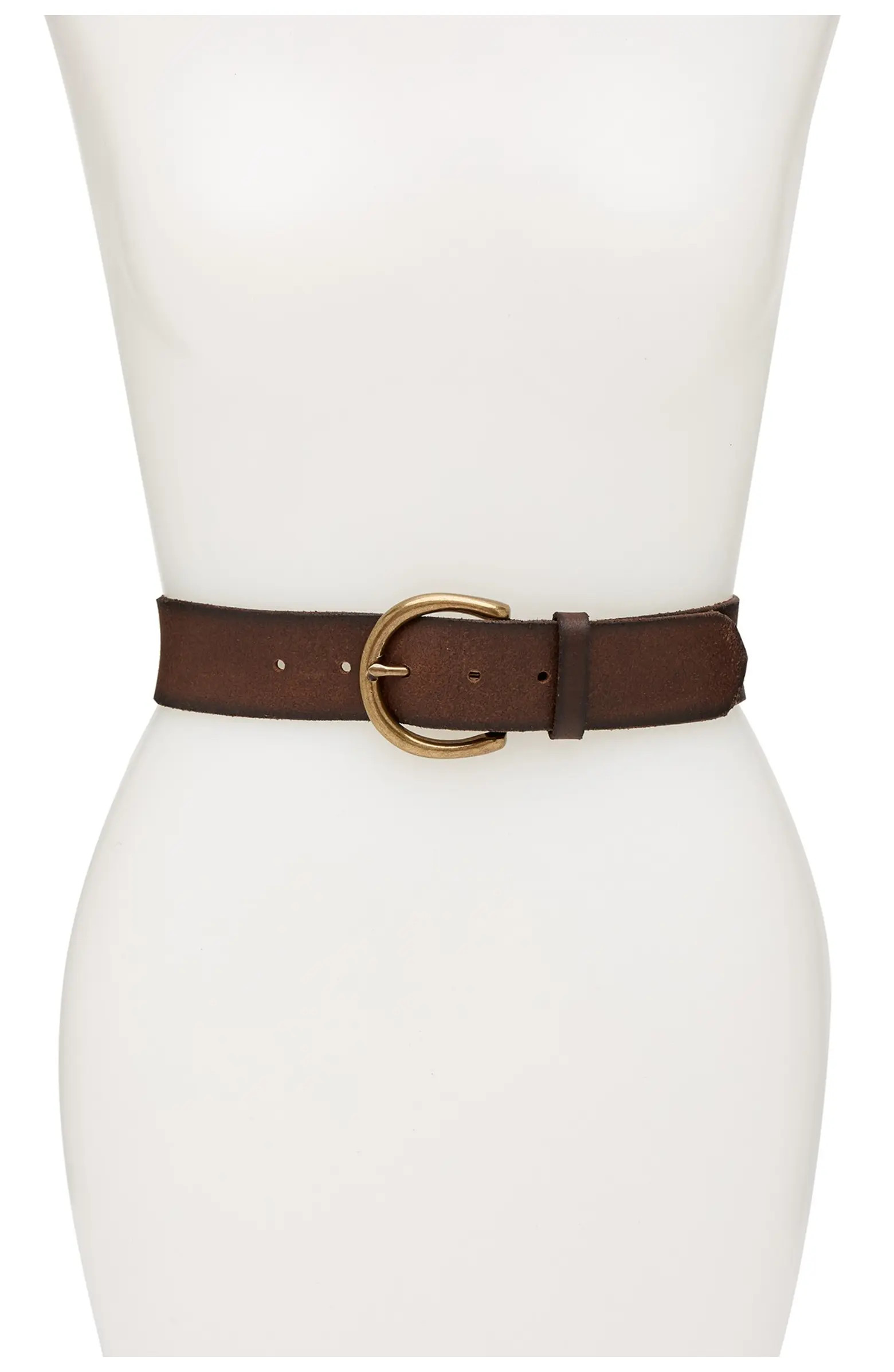 Frye Flat Leather Belt | Nordstromrack | Nordstrom Rack