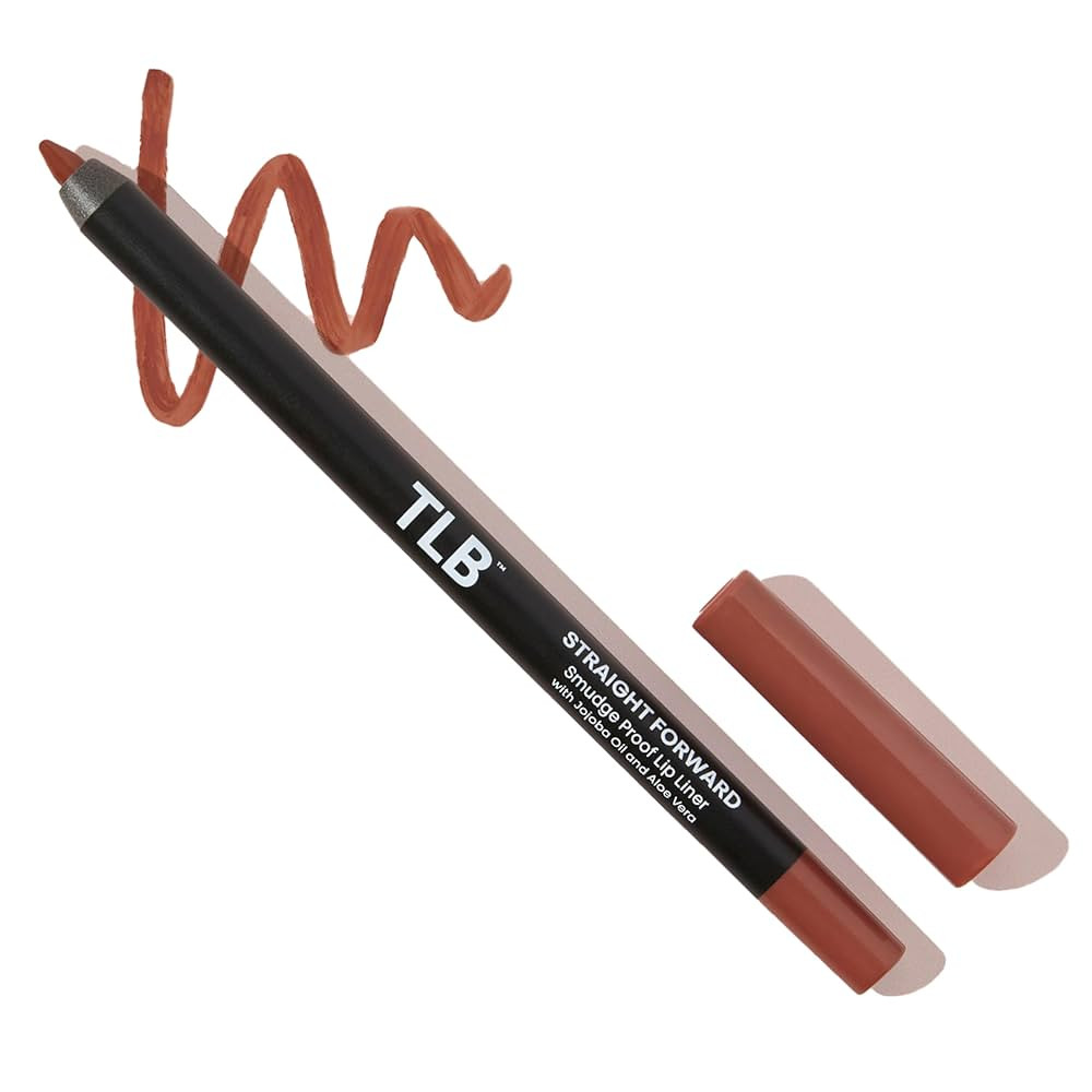 The Lip Bar - Lip Liner, Straight Forward (Light Brown) - High Pigment & Super Creamy - Smudge Pr... | Amazon (US)