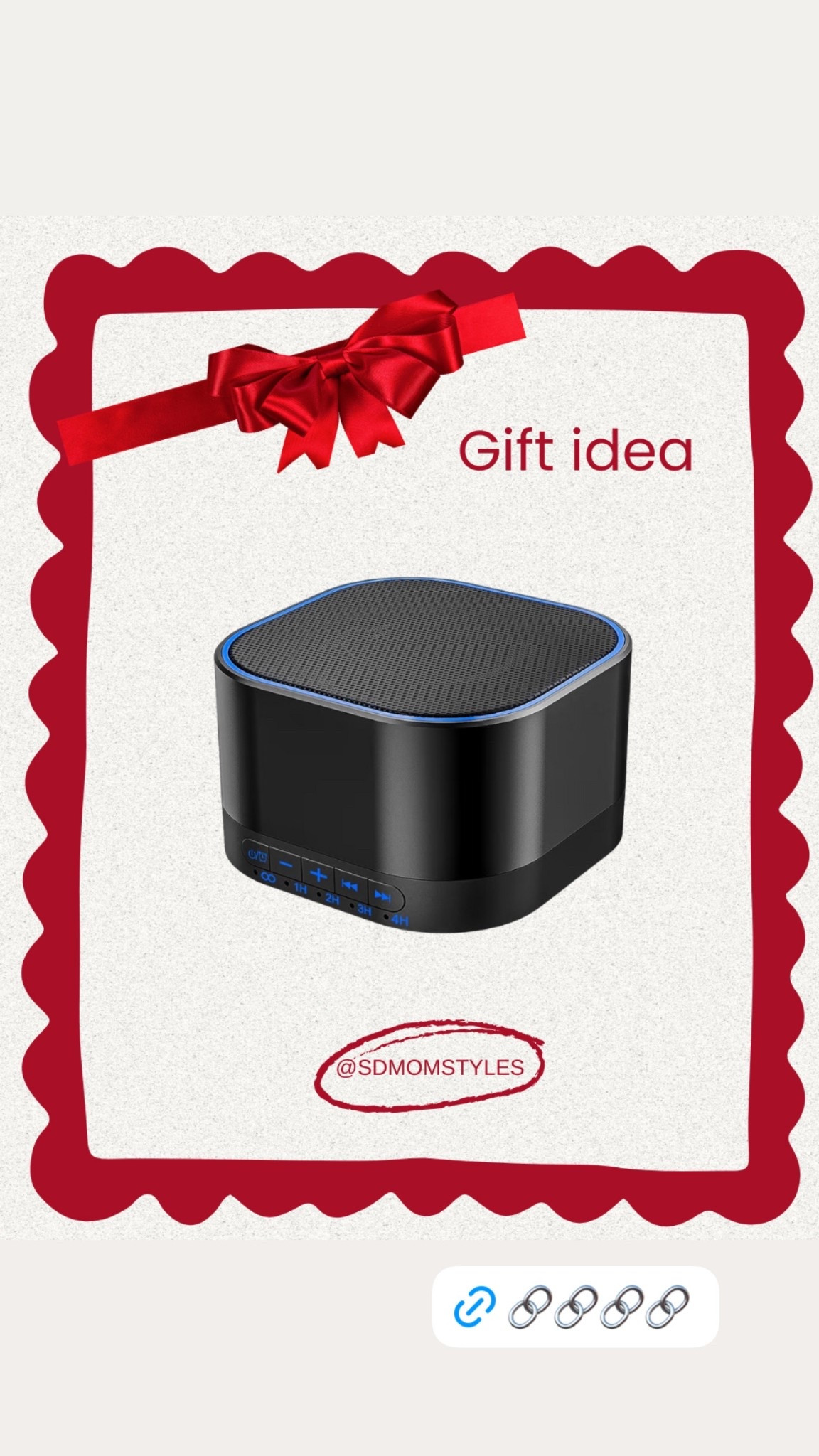 Good gift idea a sound machine 

I enjoy falling asleep to background sounds . This is a nice size 

Amazon gifts
Amazon finds 
Gift ideas

#LTKGiftGuide #LTKHoliday #LTKHome