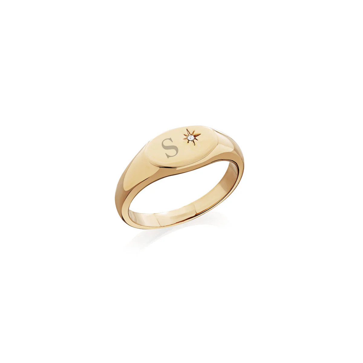 Oval Signet Ring (Gold) | Abbott Lyon