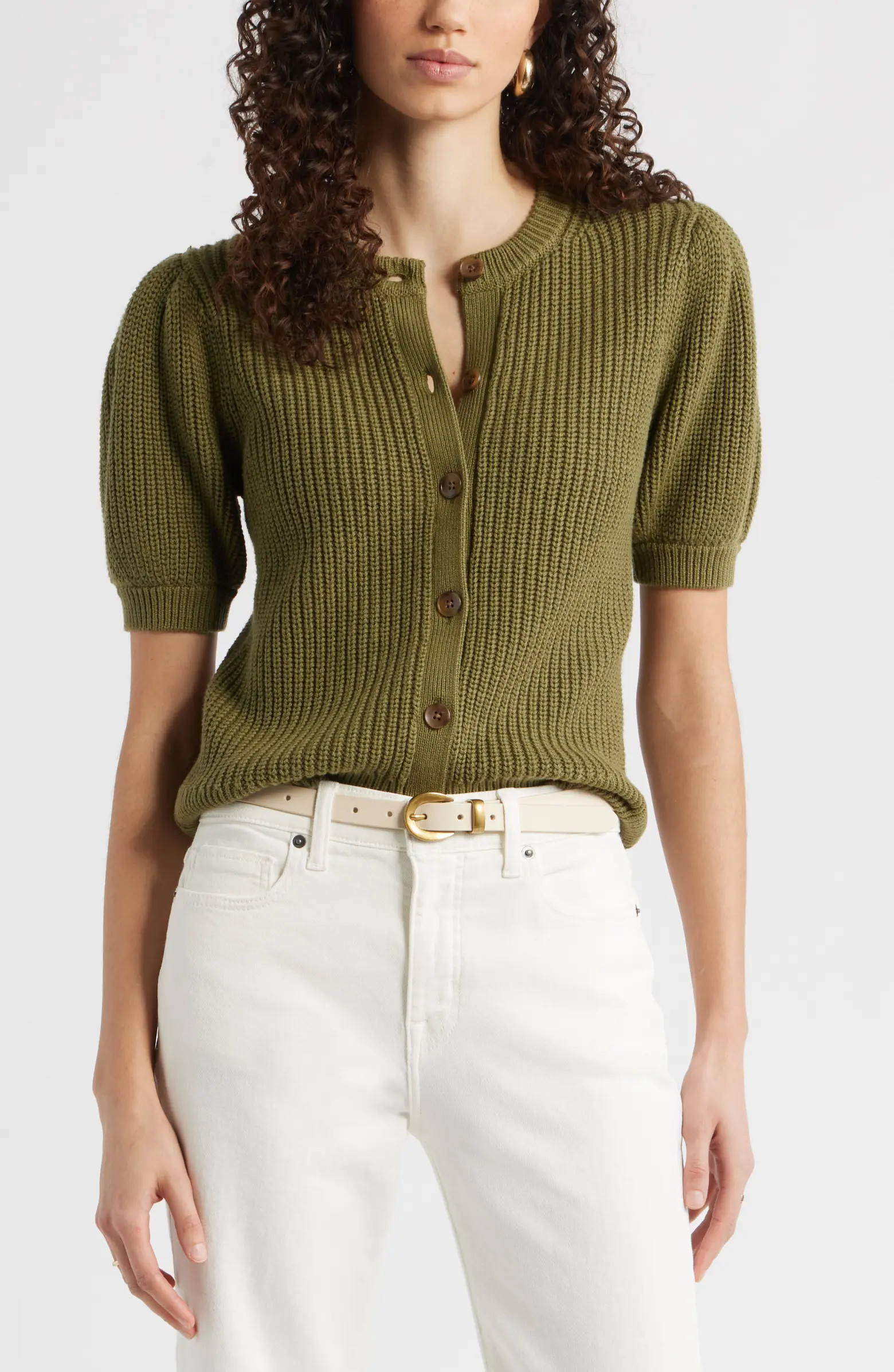 Elbow Sleeve Cardigan | Nordstrom