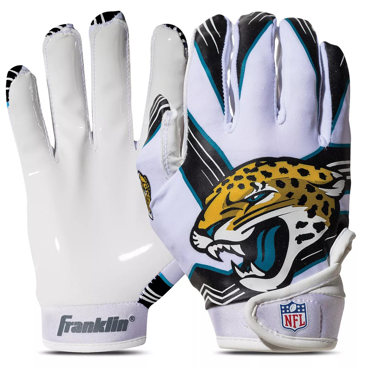 Franklin Sports Jacksonville Jaguars Youth NFL Football Receiver Gloves | Kohl's