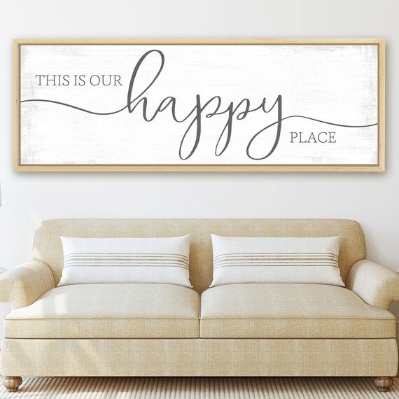 This Is Our Happy Place Sign | Our Happy Place Sign | This is Our Happy Place | Etsy (US)