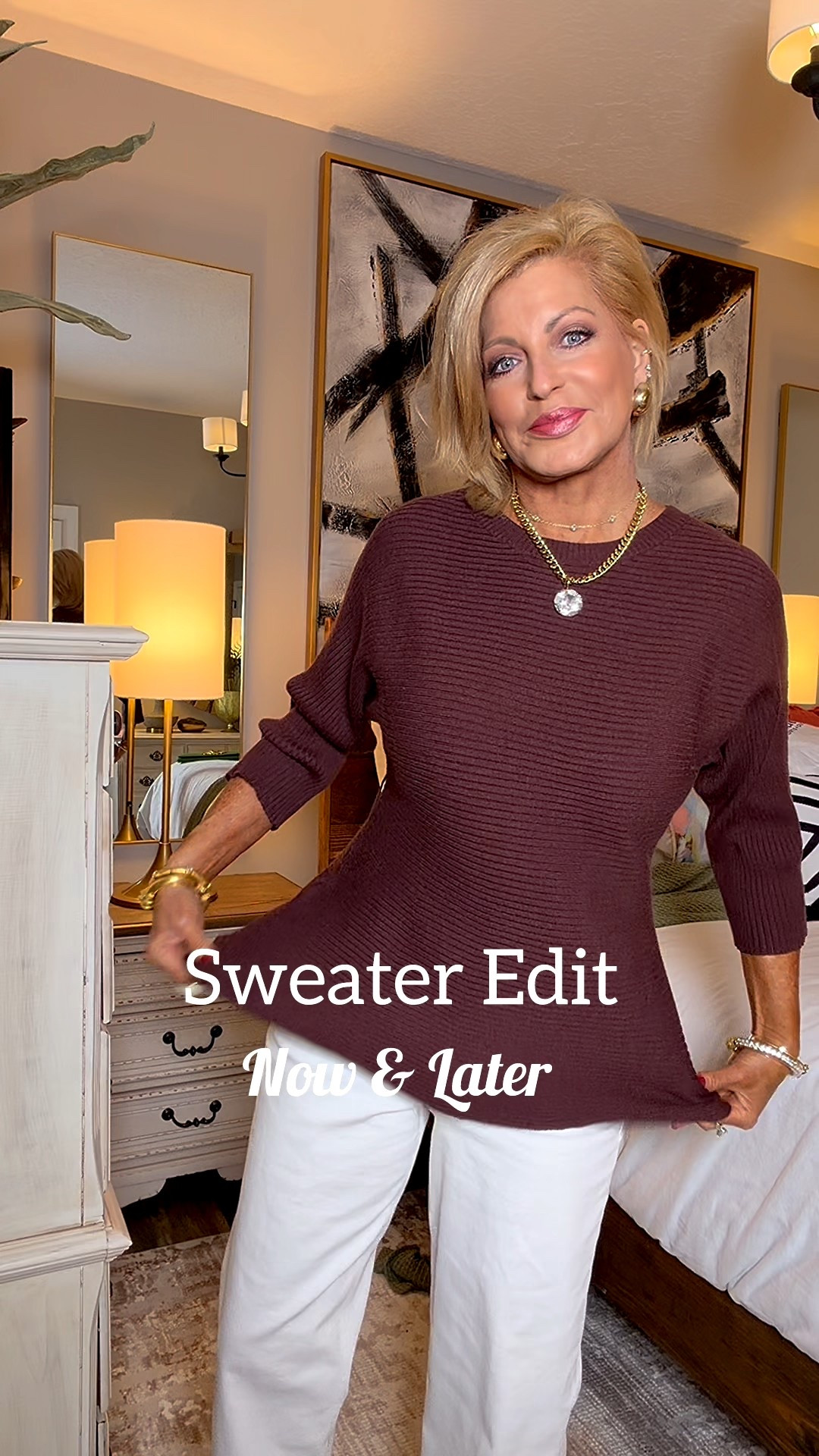 These are great sweaters & will transition into the next season.  Great for work or play 🤩
Sizes I’m wearing 
Med/sweaters
Pants/med/6

#LTKootd #LTKgrwm #LTKFindsUnder50