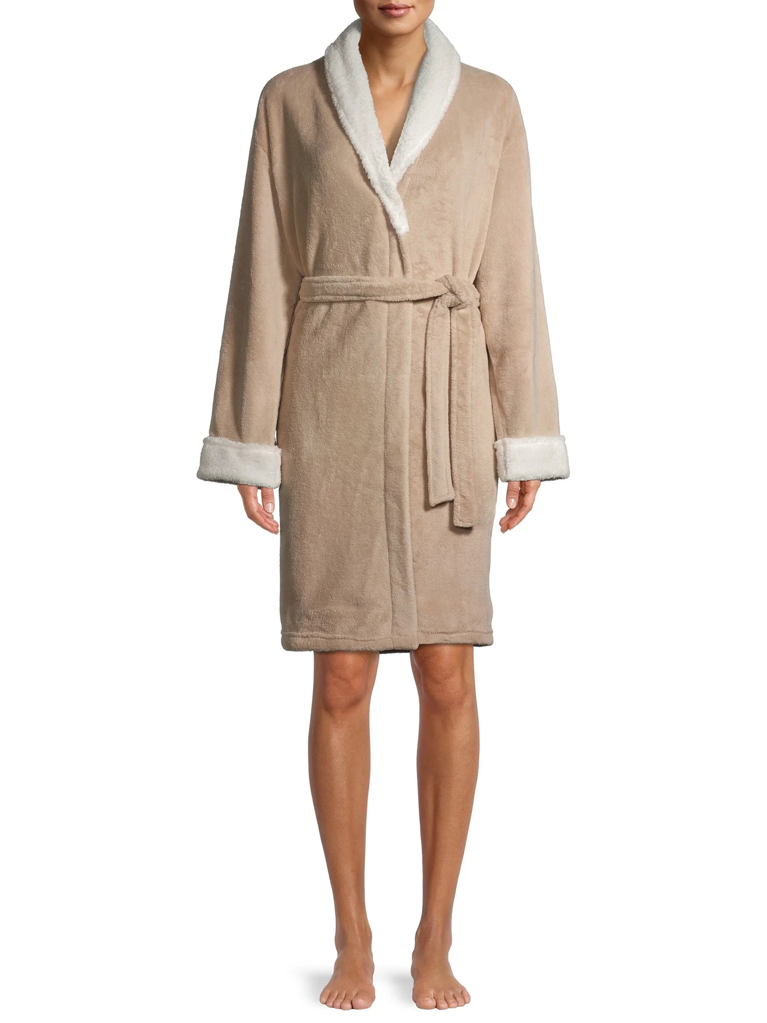 Blue Star Clothing Solid Print Evening Robe (Women's) 1 Pack - Walmart.com | Walmart (US)