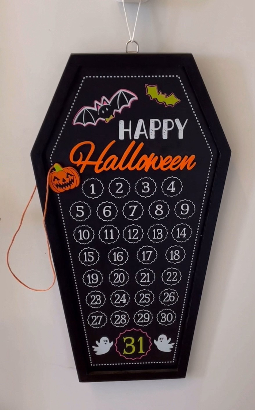 Halloween countdown calendar on sale for less than $10! #LTKFallSale 

#LTKHalloween #LTKSeasonal