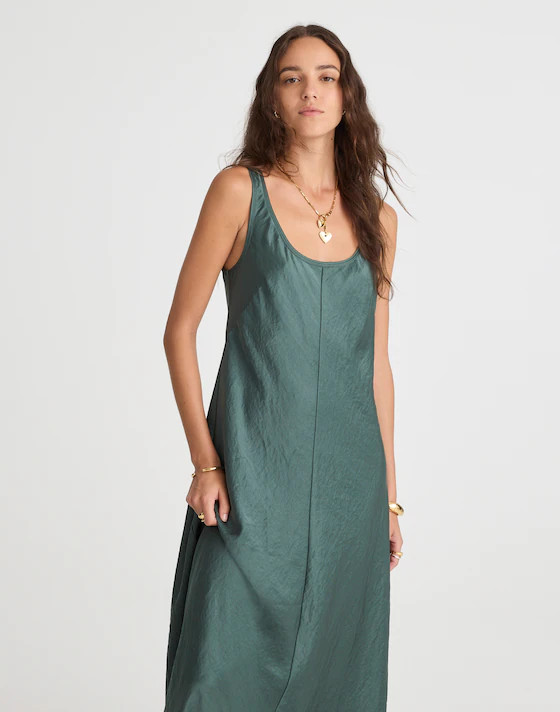 Scoopneck Tank Maxi Dress | Madewell