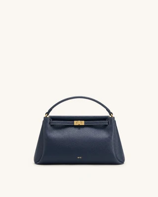 Carmen Top Handle Bag - Navy Blue | JW PEI US