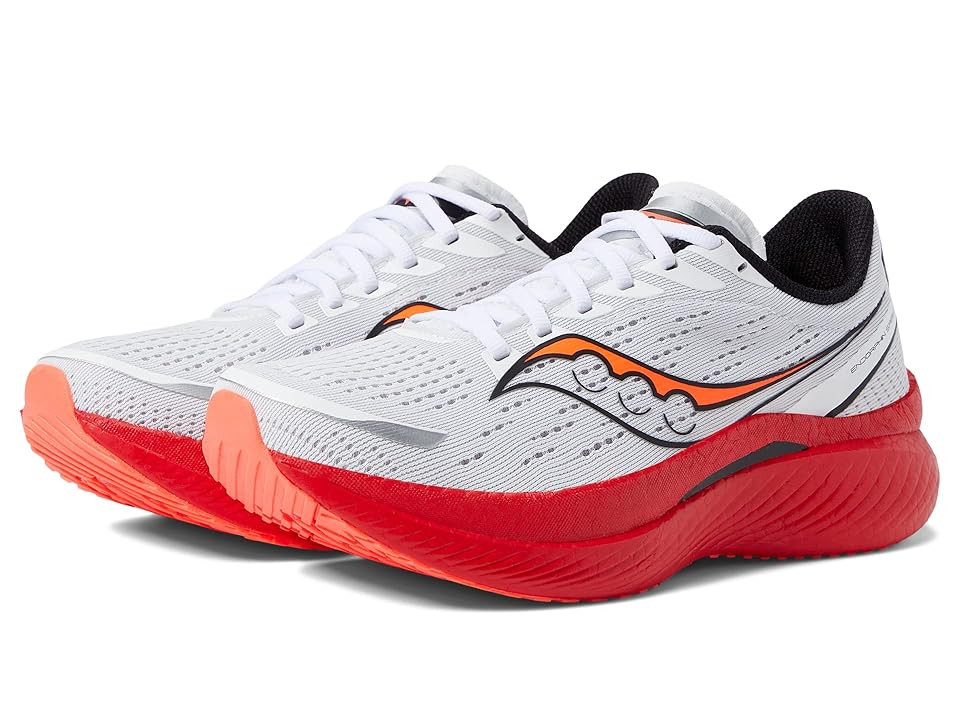 Saucony Endorphin Speed 3 (White/Black/Vizi) Women's Shoes | Zappos