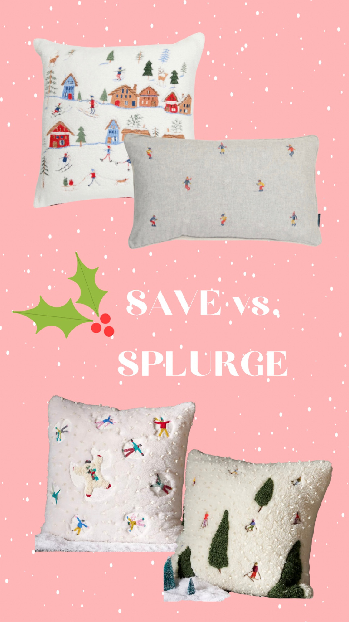 Christmas - snow day- throw pillows - Sherpa - Anthropologie- tjmaxx - ski lodge - toss pillow - accent pillow - seasonal decor - holiday - winter - home decor

#LTKSeasonal #LTKunder50 #LTKHoliday