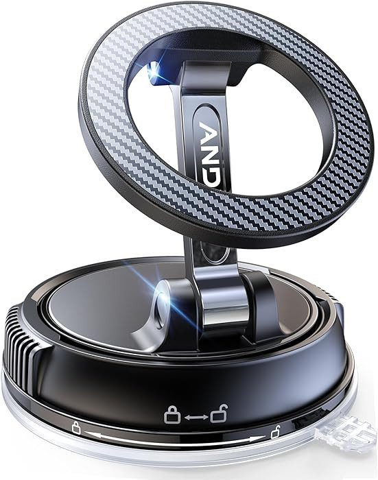 ANDERY Car Phone Holder for Magsafe [78+LBS Strongest Suction & 2400gf Magnetic] 360° Adjustable... | Amazon (US)