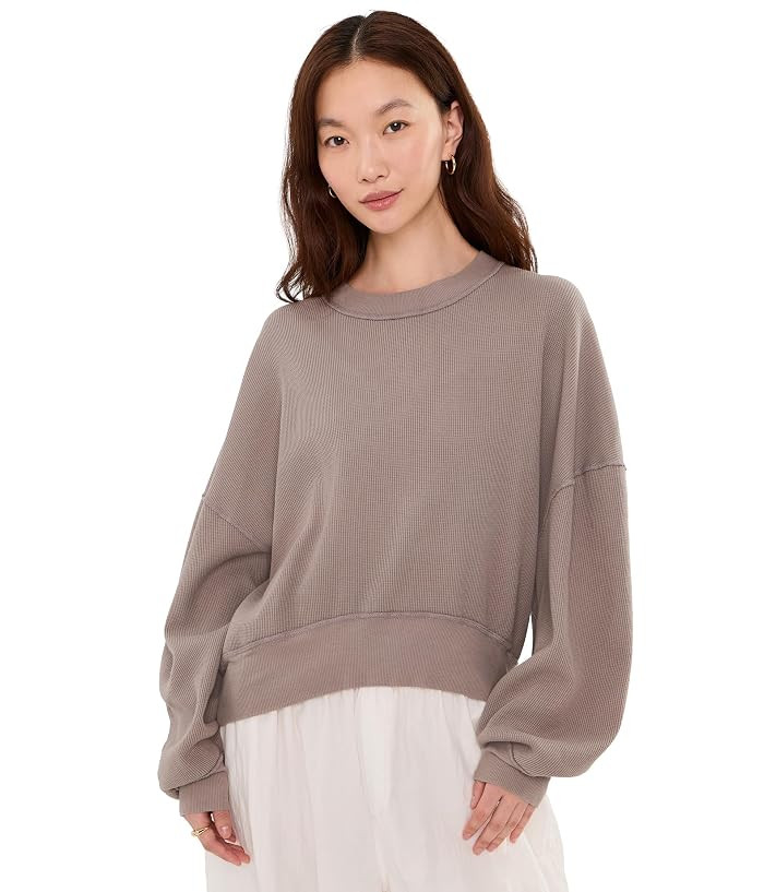 Free People Skyline T-Shirts Women's Clothing Black: SM (Women's 4-6), Cotton/Modal | Zappos.com