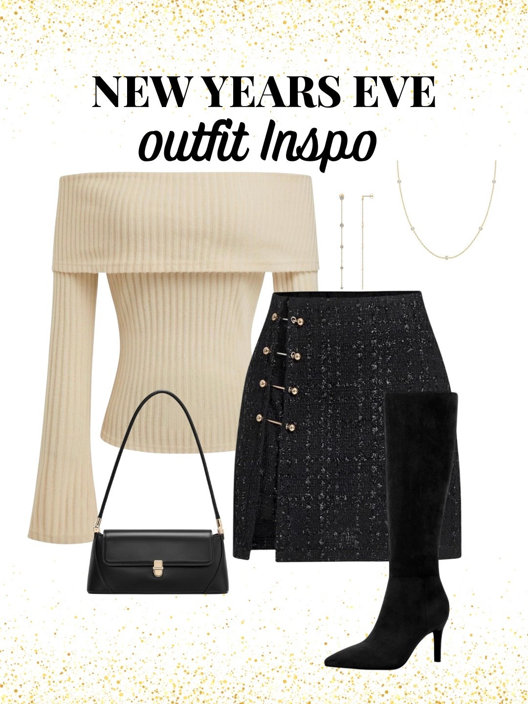 Holiday outfit that doubles as a NYE look ✨🥂 Perfect for winter events, parties & ringing in the new year.

#outfitinspo #winteroutfit
#winterfashion #holidayoutfit
#nyeoutfit #holidaystyle

#LTKHoliday #LTKGiftGuide #LTKootd