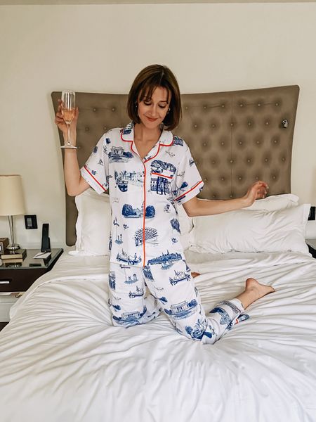 Katie Kime just released their Washington DC toile print and it is SO cute! Aren’t these blue and white pajamas adorable? 

#LTKover40 #LTKtravel #LTKstyletip