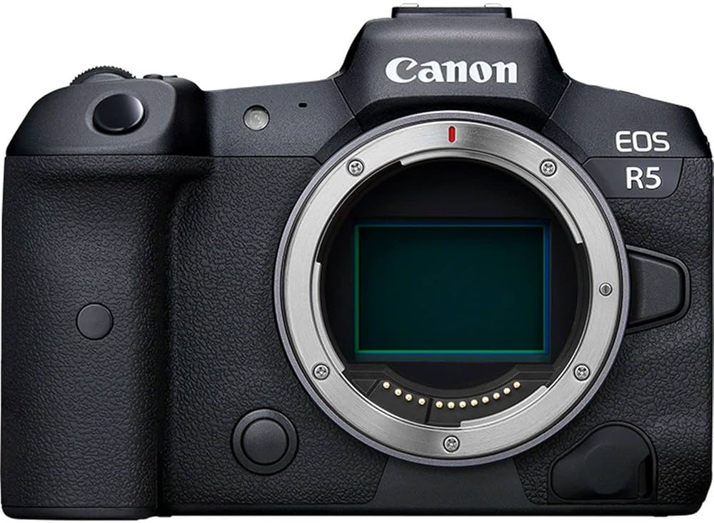 Canon EOS R5 Mirrorless Camera (Body Only), Full-Frame Hybrid Camera, 8K Video, 45 Megapixel CMOS... | Amazon (US)