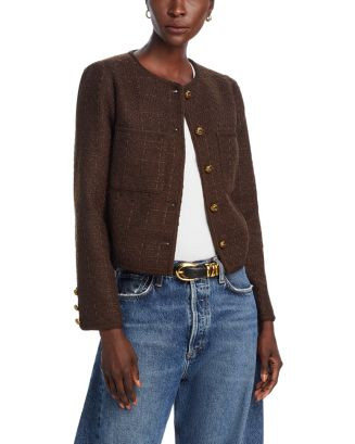 Tweed Cropped Jacket - Exclusive | Bloomingdale's (US)