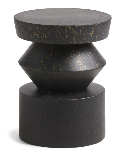Marble Look Accent Table | TJ Maxx